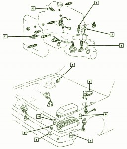 1988 Chevrolet Nova Twin Cam Engine Fuse Box Diagram