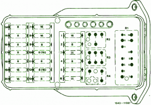 1988 Mercedes Benz E190 Fuse Box Diagram