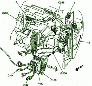 1998 Chevrolet Tahoe 5700 Fuse Box Diagram