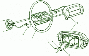 2000 Chevy Astro Air bag Fuse Box Diagram