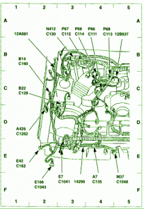 2001 Ford Mustang GT Fuse Box Diagram