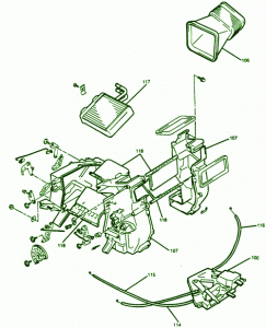 2002 Chevrolet Tracker Steering Column Fuse Box Diagram