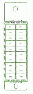 2002 Daewoo Lanos Fuse Box Diagram