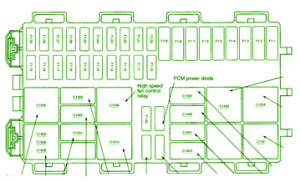 2007 Ford Focus Under Dash Fuse Box Diagram