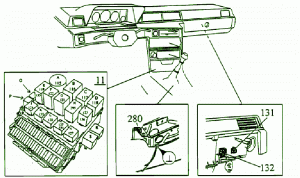 2009 Chevy ZR2 S10 Engine Fuse Box Diagram