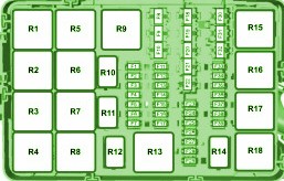 2015 Ford Transit Fifth Generation Engine Fuse Box Diagram