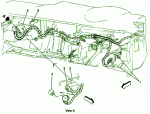 96 Chevrolet Blazer 2 Door Behind Passenger Side Of Dash Fuse Box Diagram