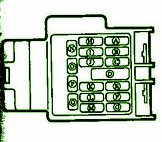 1994 Mazda B2300 Fuse Box Diagram