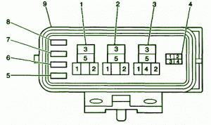 1998 Chevy Prizm Fuse Box Diagram