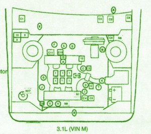 2002 Pontiac Firehawk Sport Fuse Box Diagram