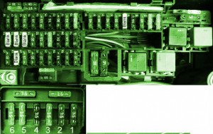 2003 Mercy A-Class Fuse Box Diagram