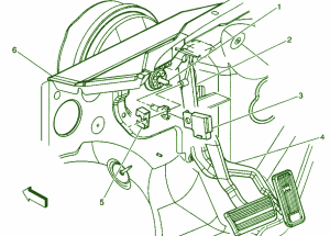 2004 Chevrolet Tavera Pedal Fuse Box Diagram