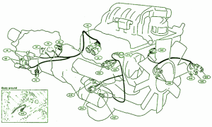 2004 Nissan Xterra Front Wiring Fuse Box Diagram