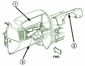 2005 Jeep Grand Cherokee  Dash Fuse Box Diagram
