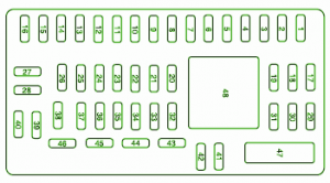 2009 Ford Edge Fuse Box DIagram