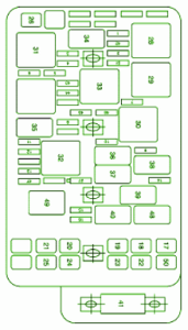 2009 Pontiac Montana GTs Fuse Box Diagram