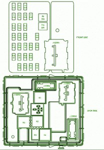 2012 Mazda Tribute Engine Fuse Box Diagram