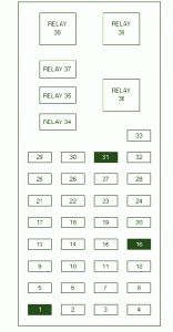 98 Ford Taurus Fuse Box Diagram