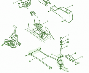 KIA Rio 2002 Manual Transmission Fuse Box Diagram