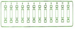 1974 VW Karmann Ghia Fuse Box Diagram