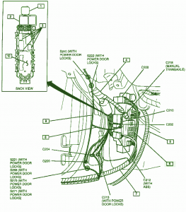 1994 Geo Metro Junction Fuse Box Diagram