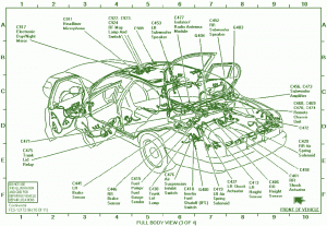 1997 Lincoln Continental Ground Fuse Box Diagram