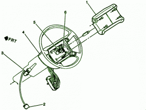 1998 Chevrolet 1.5 Pickup Steering Fuse Box Diagram