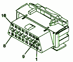 1998 Dodge Avenger ES 2.5 Coupe Fuse Box Diagram