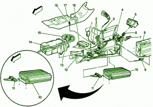 2000 GMC Yukon Denali Fuse Box Diagram