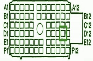 2002 GMC Z71 Dashboard Fuse Box Diagram