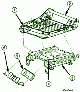 2002 Jeep Grand Cherokee 4.7 HO Power Seat Fuse Box Diagram