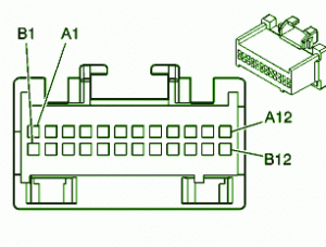 2003 Chevrolet Silverado 1500 HD Body Control Module C2 Fuse Box Diagram