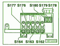 2003 Volkswagen Jetta Under Hood Fuse Box Diagram