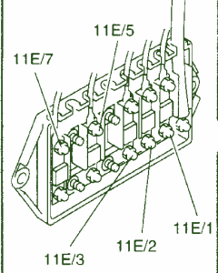 2003 Volvo XC60 Rear Fuse Box Diagram