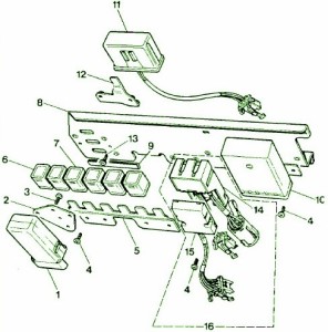 2004 Jaguar Sovereign 3600 Fuse Box Diagram