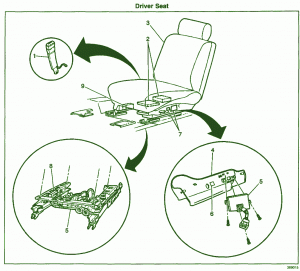 2004 Pontiac Grand Prix Under Seater Fuse Box Diagram