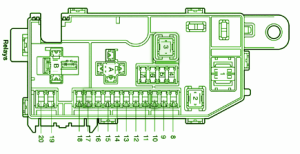 2005 Toyota Tundra Engine Fuse Box Diagram