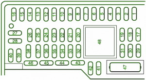 2009 Ford Focus Fuse Box Diagram