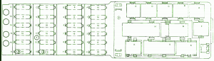 2011 Mercedes Benz ML350 Fuel Injection Fuse Box Diagram