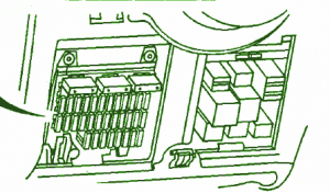 97 Caddy Catera Instrument Panel Fuse Box Diagram