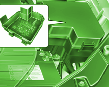 KIA Sorento 2011 Engine Compartment Fuse Box Diagram