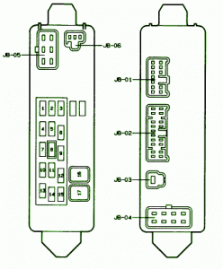 Mazda Protege Fuse Box Diagram