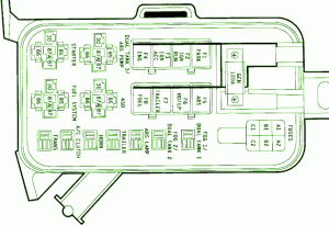 1996 Dodge Laramie SLT Fuse Box Diagram