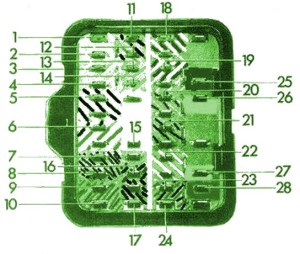 2001 BMW 3 Series 330Ci Fuse Box Diagram