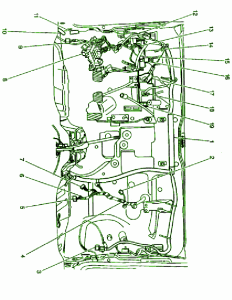 2002 Chevrolet Avalanche Junction Fuse Box Diagram