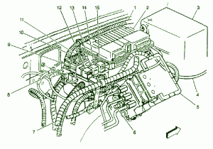 2004 Chevrolet Spark Engine Fuse Box Diagram