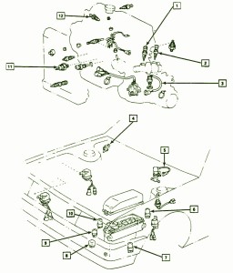 2006 Chevrolet Lova Part Fuse Box Diagram