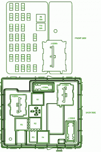 2008 Mazda Tribute Engine Fuse Box Diagram