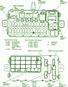 93 Honda Del Sol Fuse Box Diagram