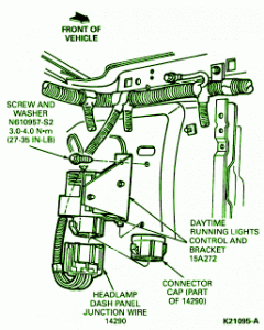 94 Ford Explorer Under Dash Fuse Box Diagram